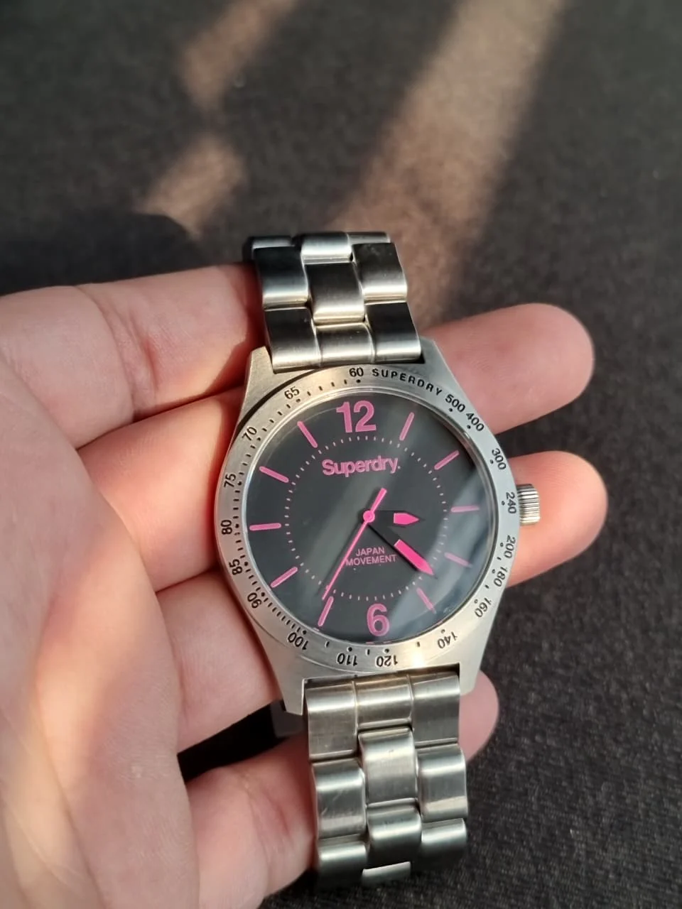 Superdry SYL124PM Gent's Watch Silver Casing Quartz Watch - Image 3