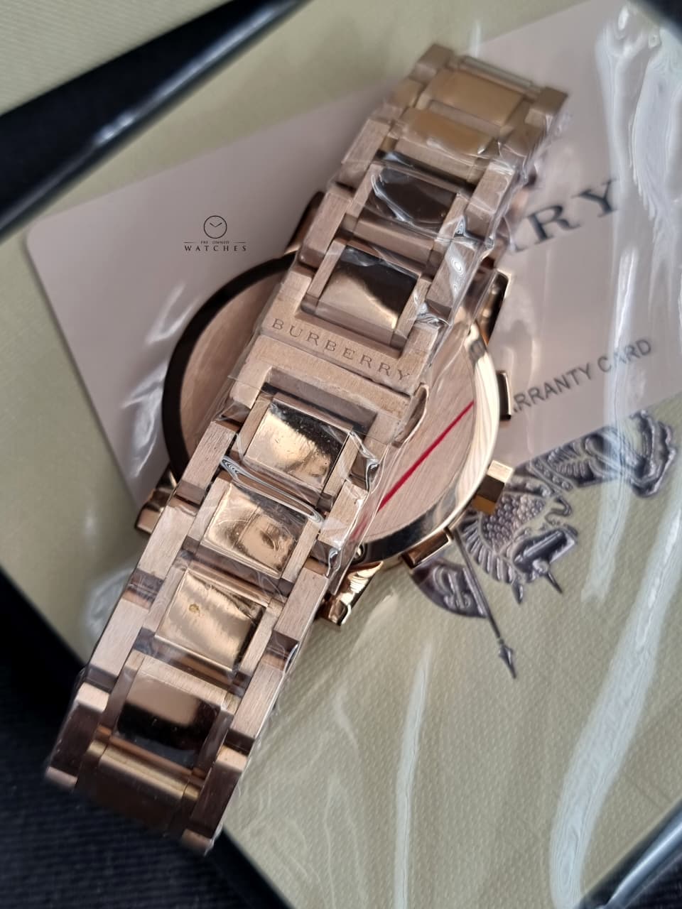 Swiss Rose Gold Date Dial 38mm Unisex Chronograph Wrist Watch The City BU9754 - Image 7