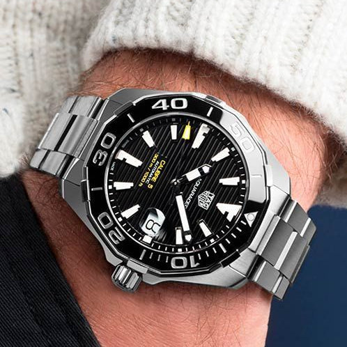 Tag Heuer Aquaracer 43mm Automatic Men's Watch WAY201A.BA0927 - Image 3