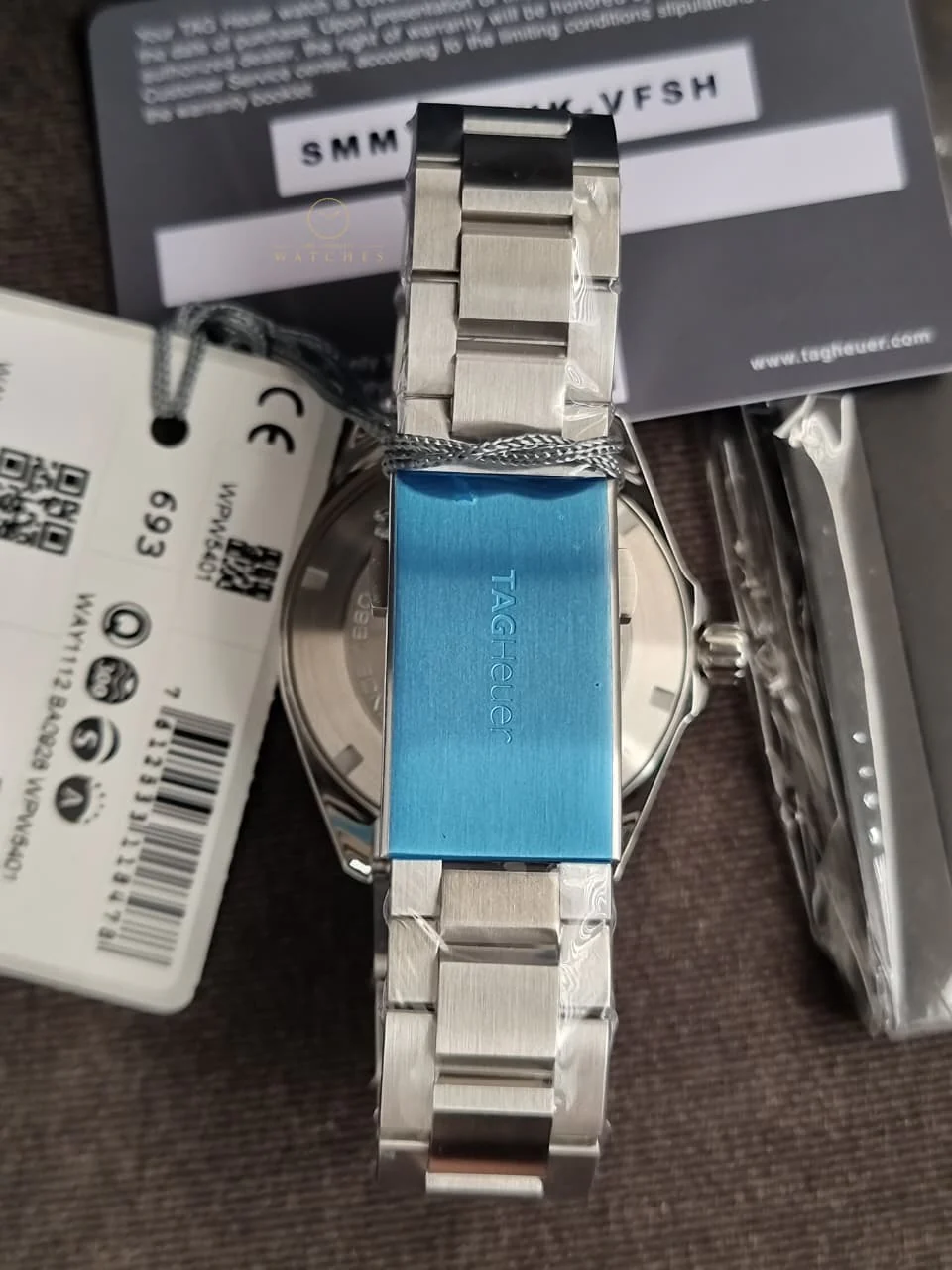 TAG HEUER Aquaracer Blue Sunray Dial Men's Watch Item No. WAY1112.BA0928 - Image 7