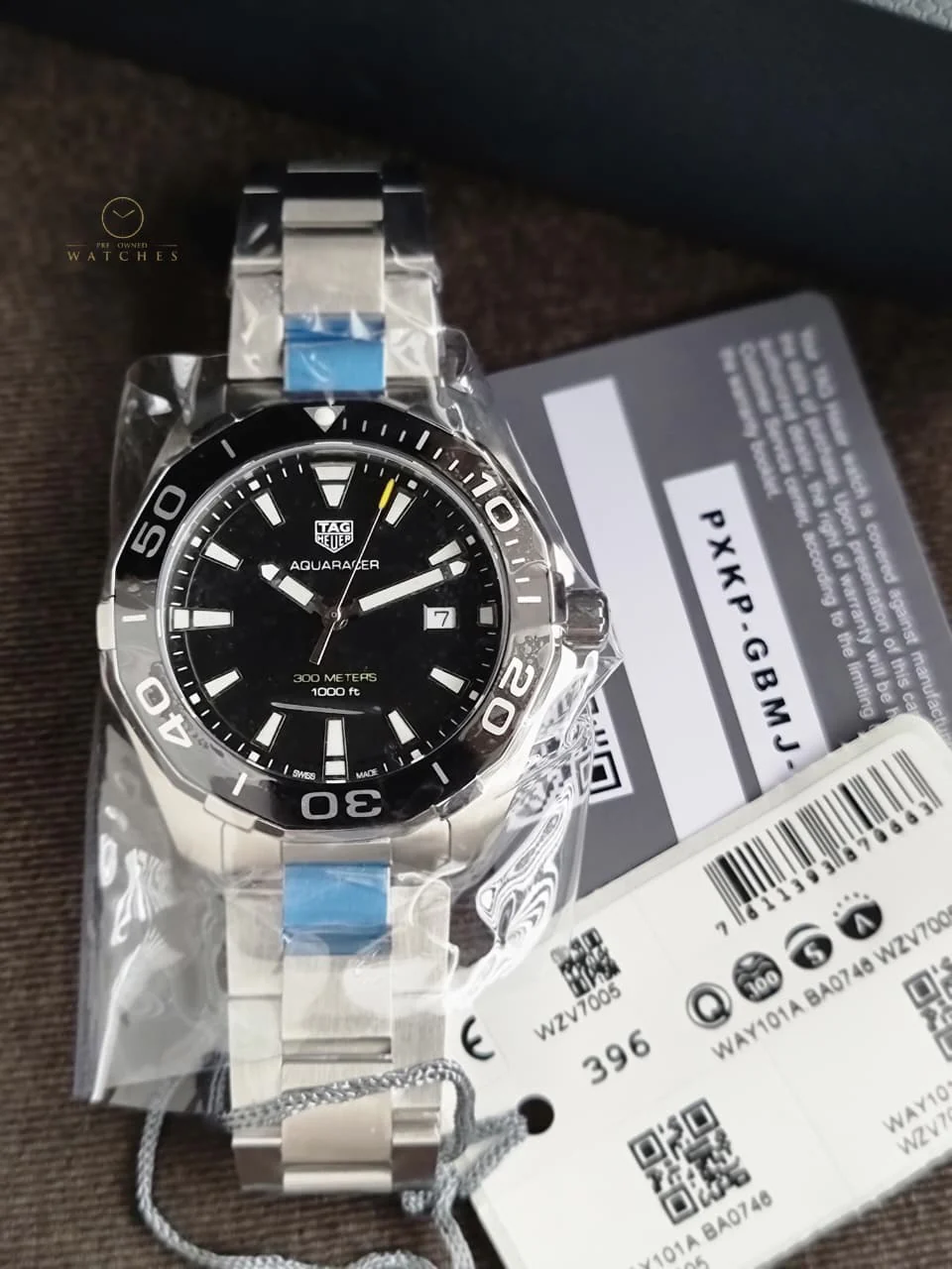 TAG HEUER AQUARACER Quartz, 43 mm, Steel WAY101A.BA0746 - Image 4