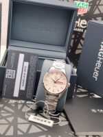 Tag Heuer Carrera Men’s Automatic Swiss Made Silver Stainless Steel Silver Dial 41mm Watch WAR201B.BA0723 WAR2018.BA0723 - Image 5