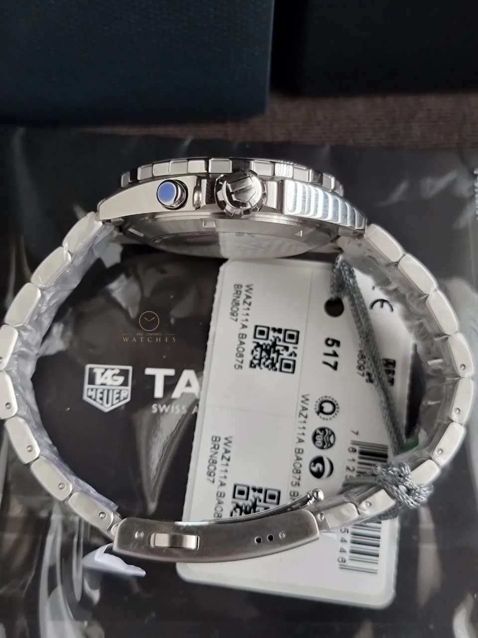 TAG Heuer Formula 1 Date WAZ111A.BA0875 – Quartz, Stainless Steel, 41mm - Image 7