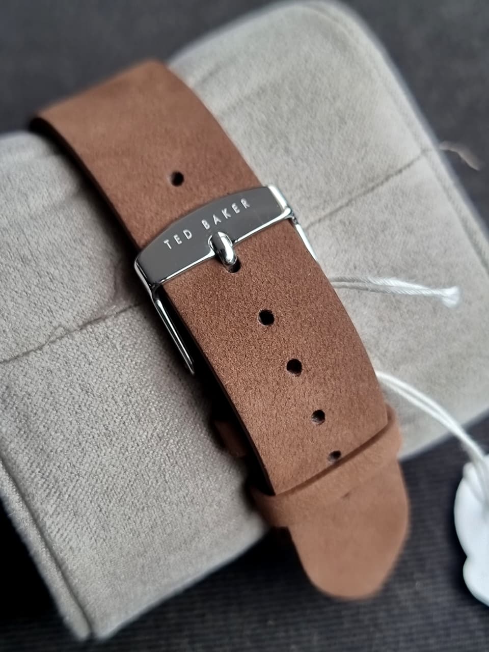 Ted Baker Brown/White Logo Watch - BKPLTF206 40mm - Image 12