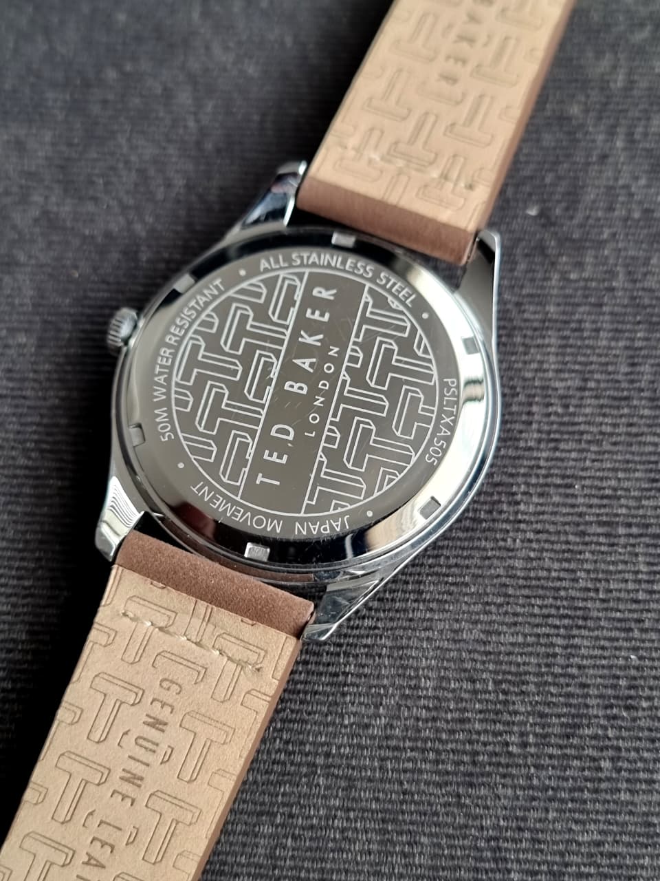 Ted Baker Brown/White Logo Watch - BKPLTF206 40mm - Image 14