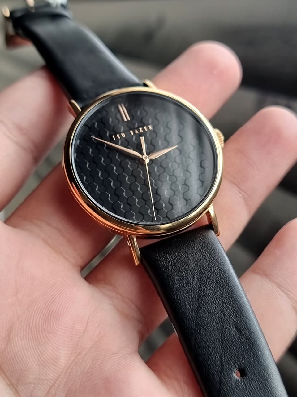 Ted baker Ladies Watch Black Dial Rose Gold Casing Quartz Watch - Image 2