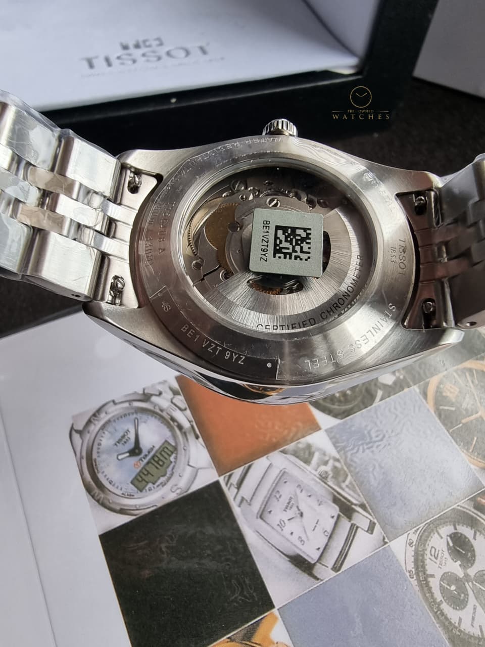 Tissot Ballade Green Dial Automatic Stainless Steel Men's Watch 39mm – T156.408.11.093.00 - Image 3