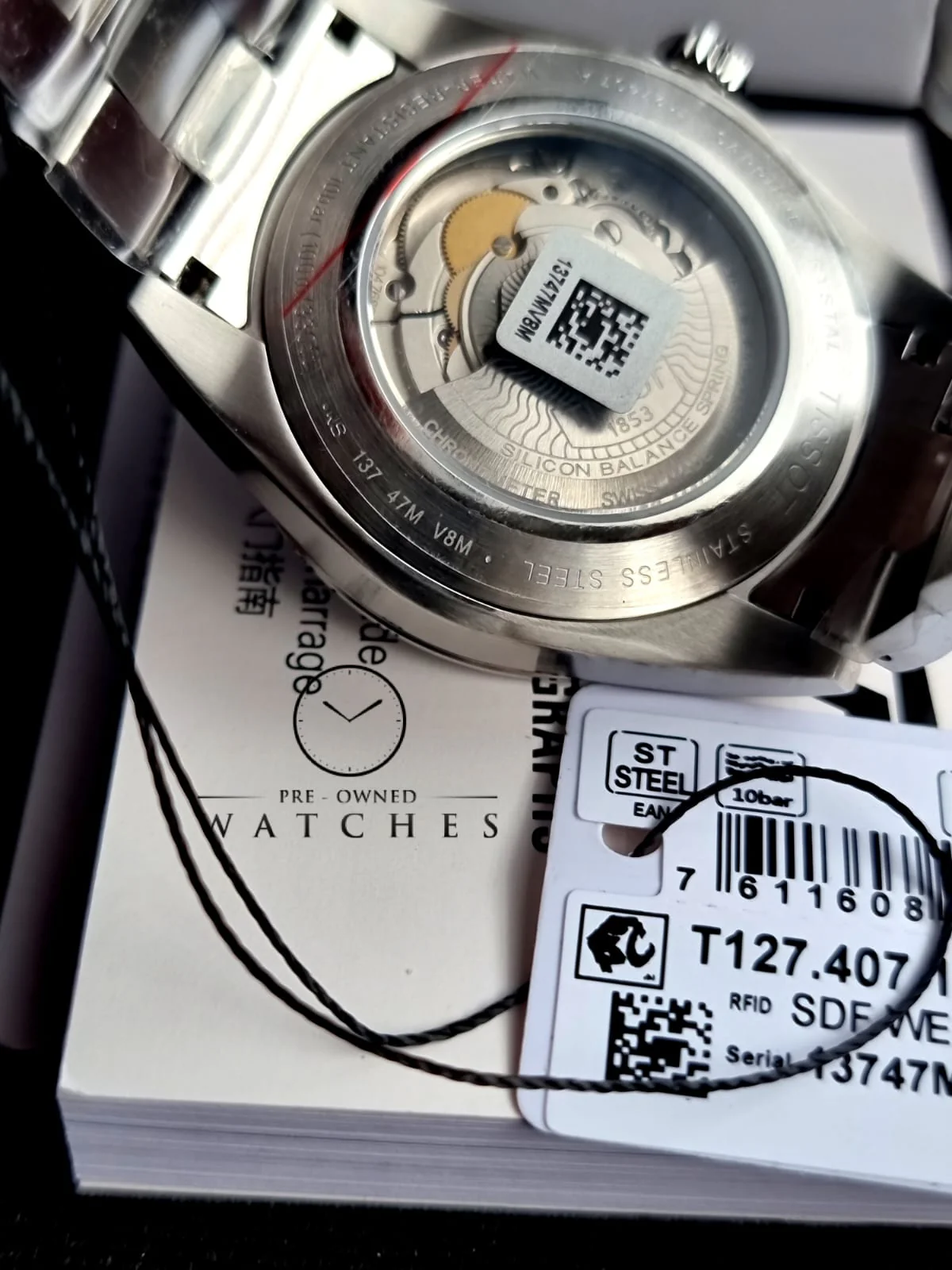TISSOT GENTLEMAN POWERMATIC 80 SILICIUM T127.407.11.041.00 - Image 10