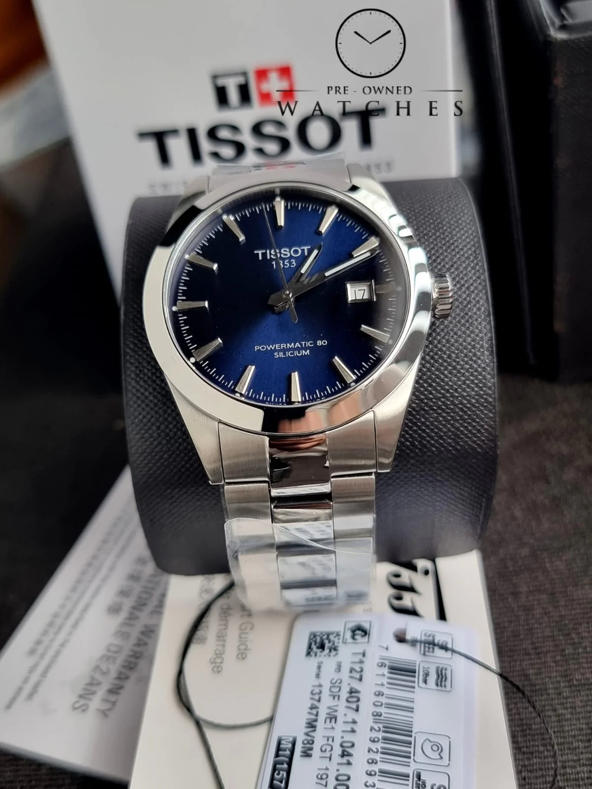 TISSOT GENTLEMAN POWERMATIC 80 SILICIUM T127.407.11.041.00 - Image 4