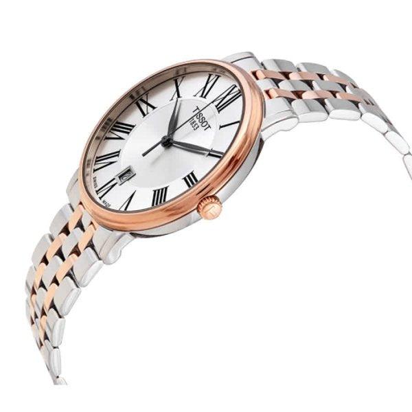TISSOT Men’s Quartz Swiss Made Stainless Steel Silver Dial 40mm Watch T122.410.22.033.00 - Image 2