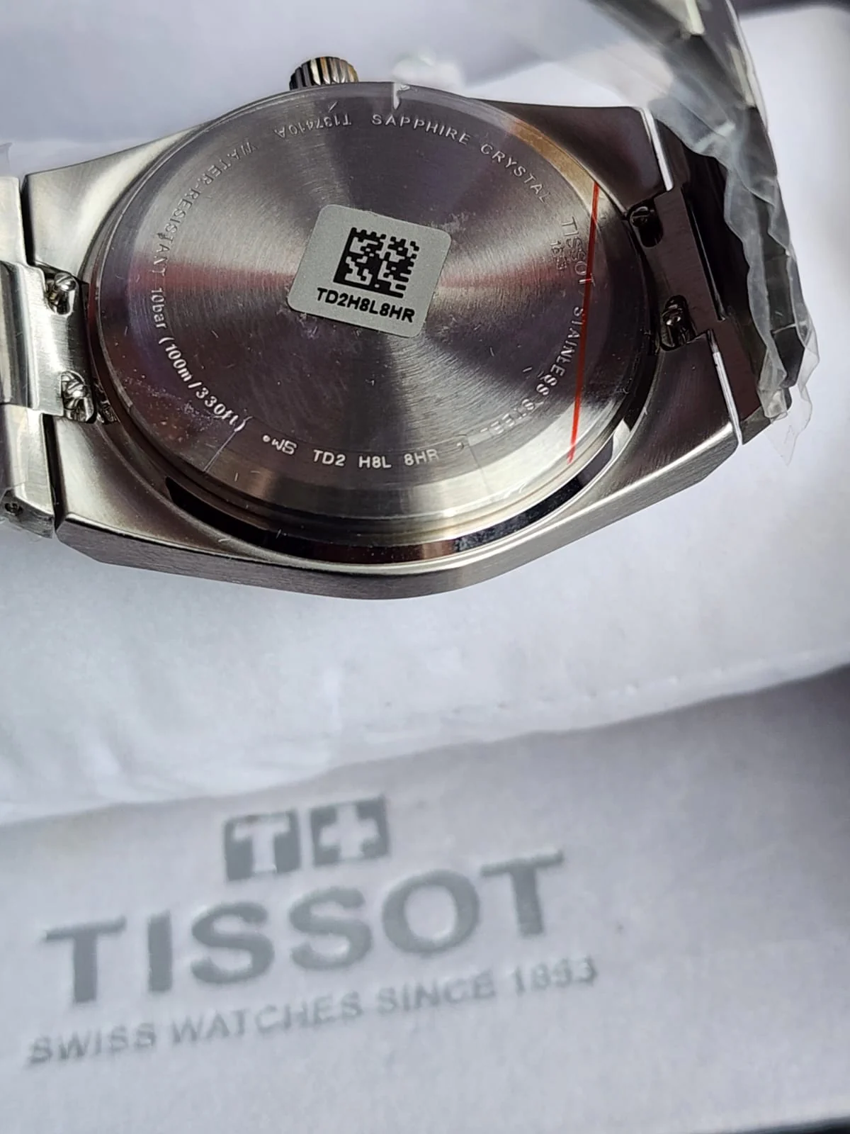 Tissot Men's PRX 316L Stainless Steel Case Dress Watch Grey T1374101104100 T137.410.11.041.00 - Image 4