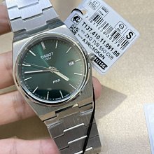 Tissot Mens Tissot PRX 316L Stainless Steel case Quartz Watch, Grey, Stainless Steel, 12 (T1374101109100) - Image 2