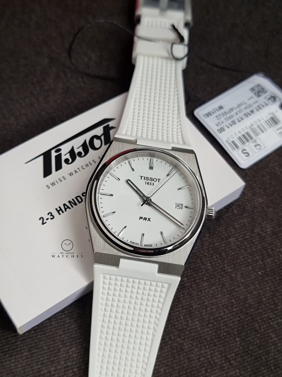 Tissot PRX 40 Men's White T137.410.17.011.00 - Image 3