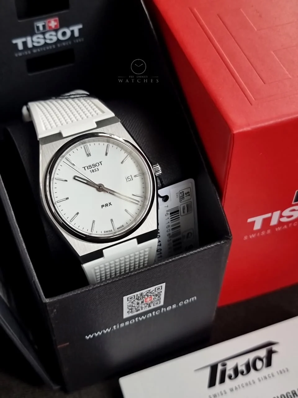 Tissot PRX 40 Men's White T137.410.17.011.00 - Image 5