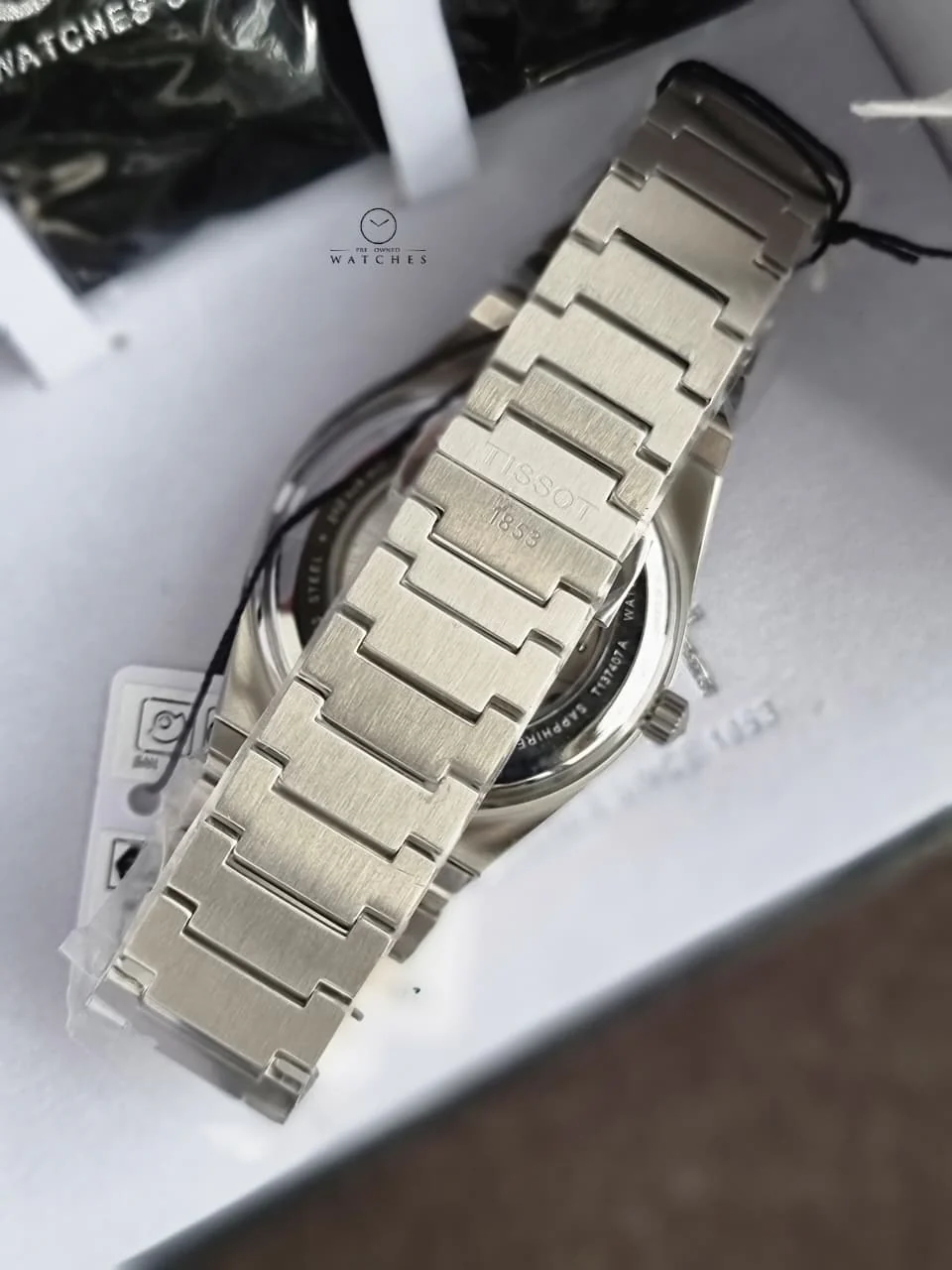 Tissot PRX Powermatic 80 Silver Stainless Steel Green Dial Automatic Watch for Gents - T137.407.11.091.00 - Image 7