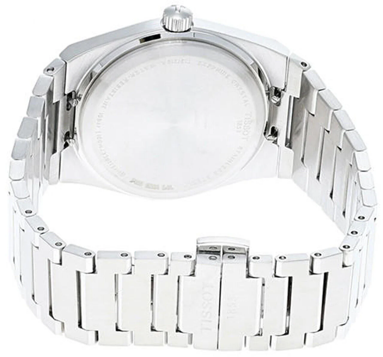 TISSOT PRX QTZ 35MM SS SILVER DIAL WOMEN'S WATCH T137.210.11.031.00 - Image 3