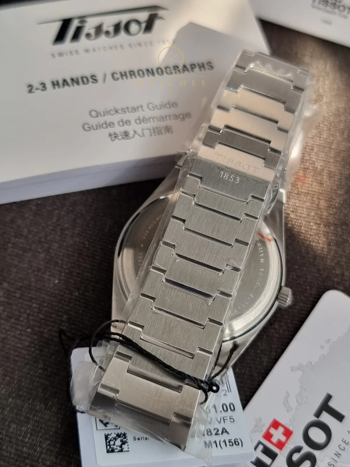 TISSOT PRX Quartz Silver Dial Men's Watch Item No. T137.410.11.031.00 - Image 5