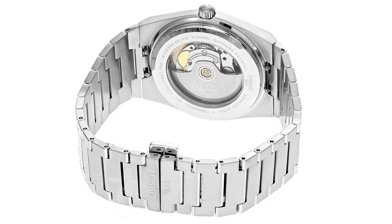 Tissot PRX Silver Stainless Steel Silver Dial Automatic Watch for Gents - T931.407.41.031.01 - Image 3