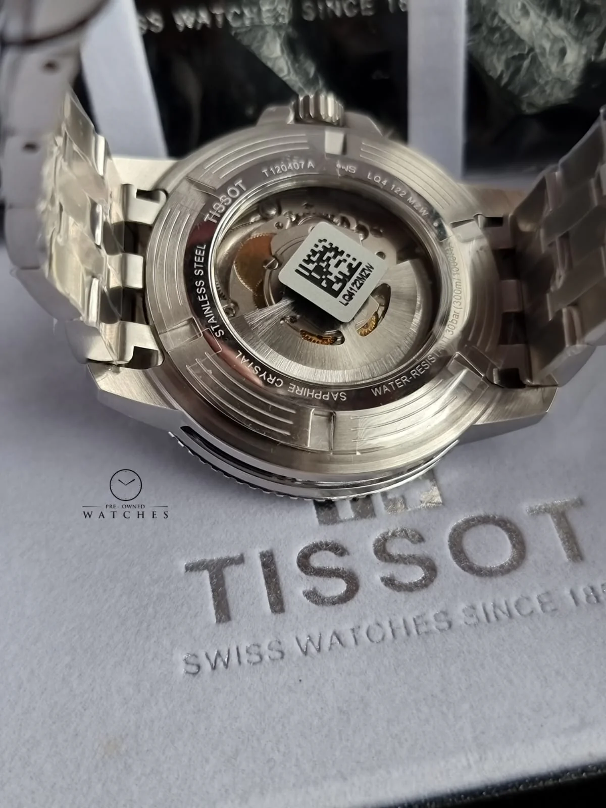 Tissot Seastar 1000 Automatic Black Dial Men's Watch T1204071105100 Item No. T120.407.11.051.00 - Image 5