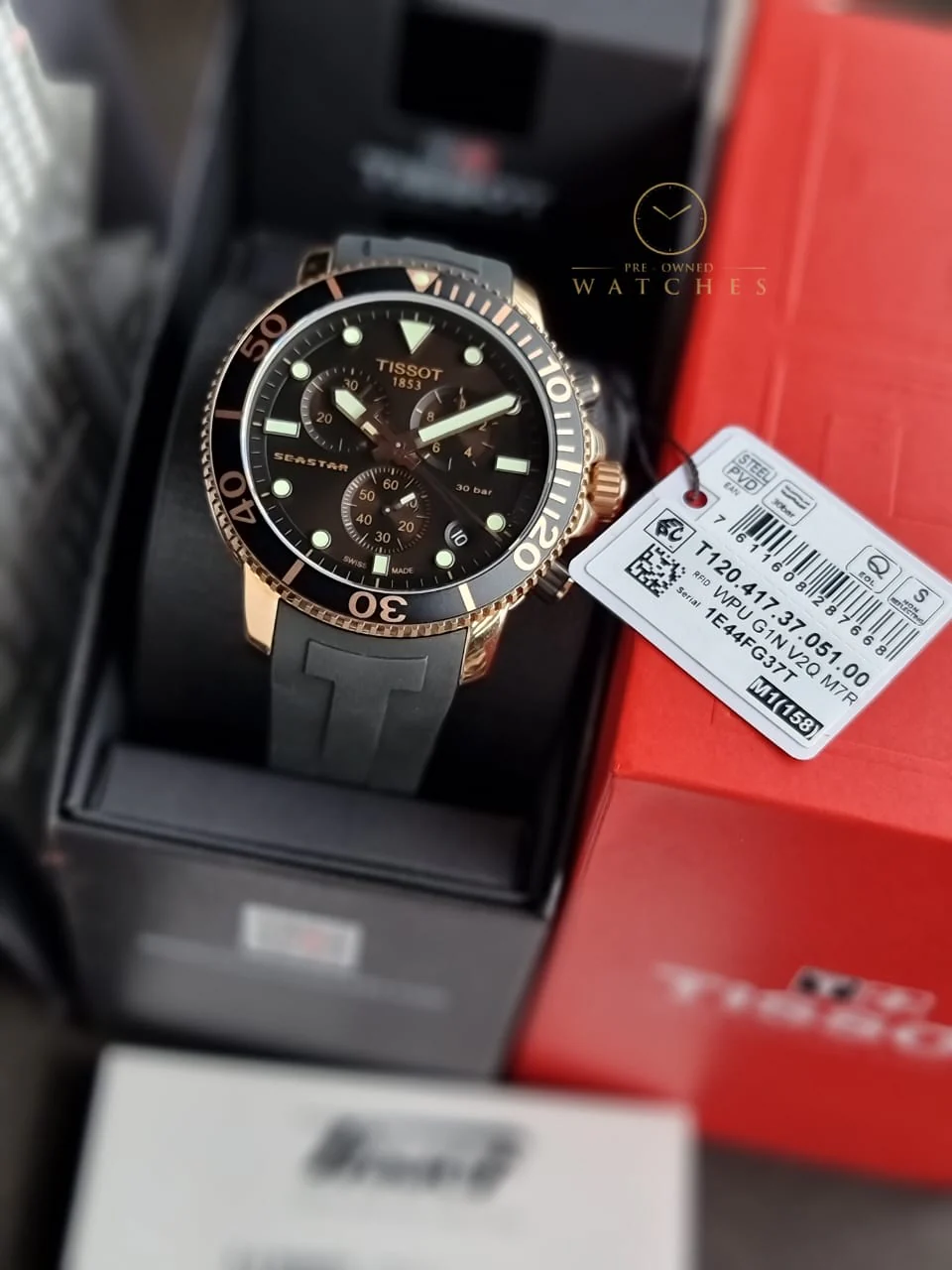 TISSOT SEASTAR 1000 CHRONOGRAPH T120.417.37.051.00 - Image 5