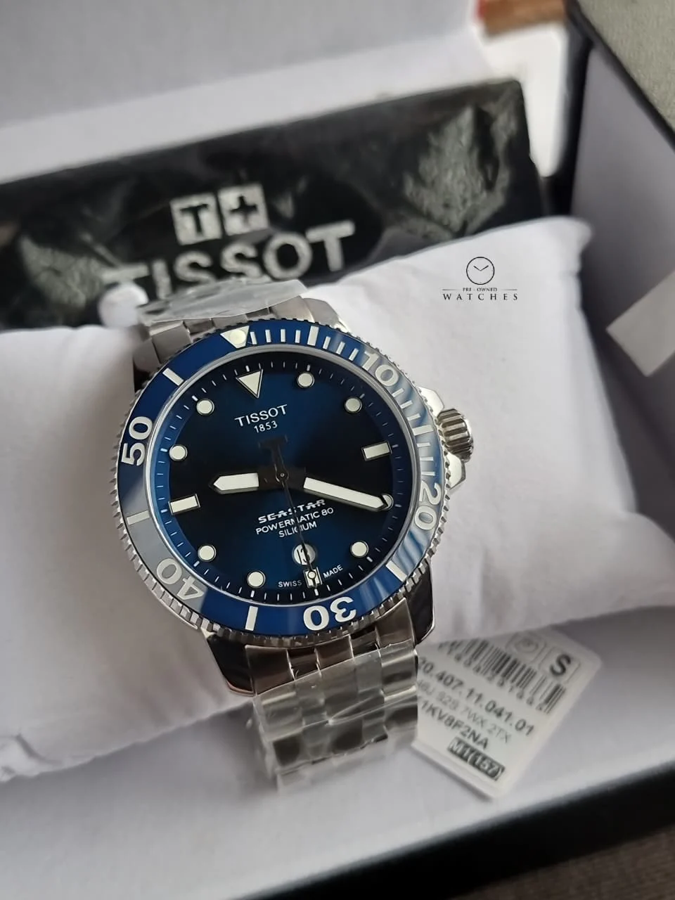 TISSOT SEASTAR 1000 POWERMATIC 80 SILICIUM T120.407.11.041.01 - Image 4
