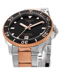 Tissot Seastar 1000 Quartz Black Dial Stainless Steel Men's Watch T120.410.22.051.01 - Image 3