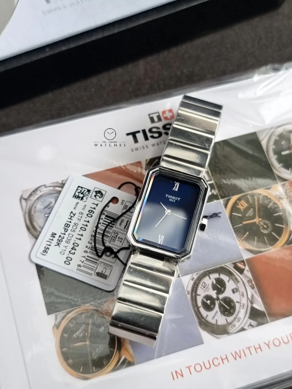 Tissot SRV 30mm Blue Dial Silver Stainless Steel Swiss Quartz Women's Watch – T160.110.11.043.00 - Image 7