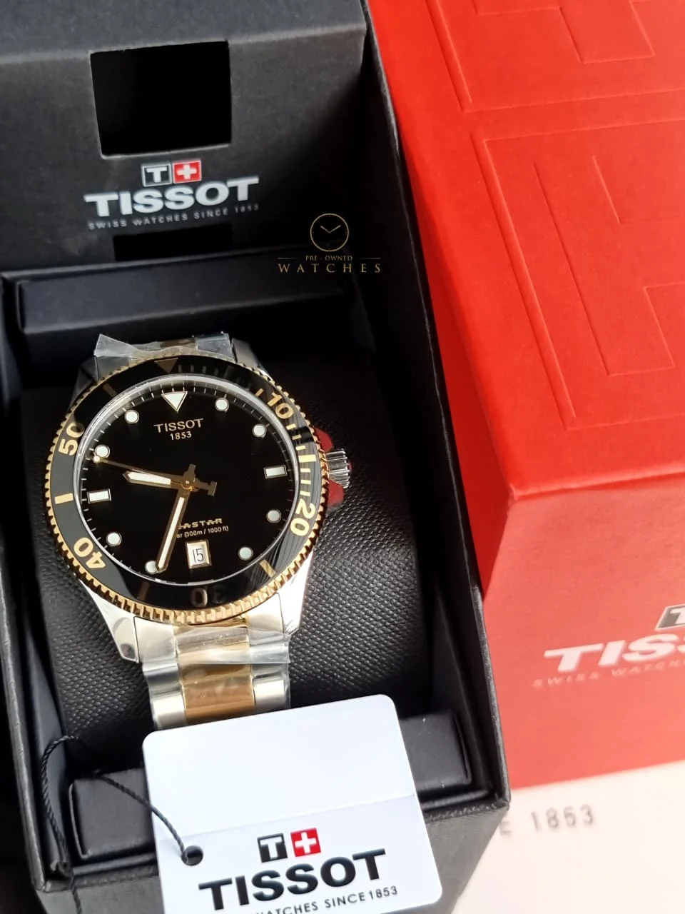 TISSOT  T-Sport Quartz Black Dial Men's Watch Item No. T120.410.22.051.00 - Image 4
