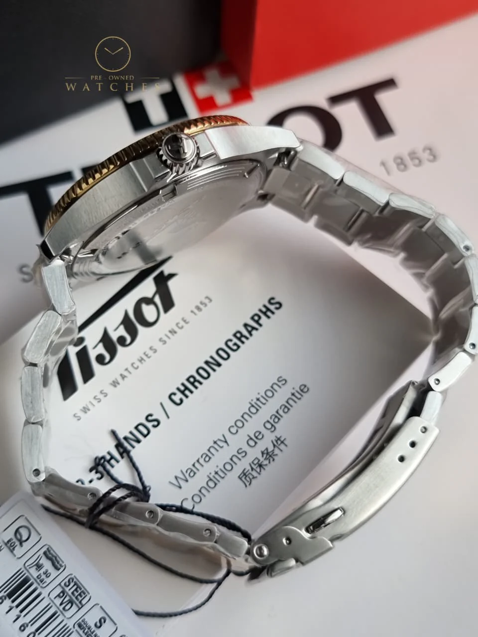 TISSOT  T-Sport Quartz Black Dial Men's Watch Item No. T120.410.22.051.00 - Image 6