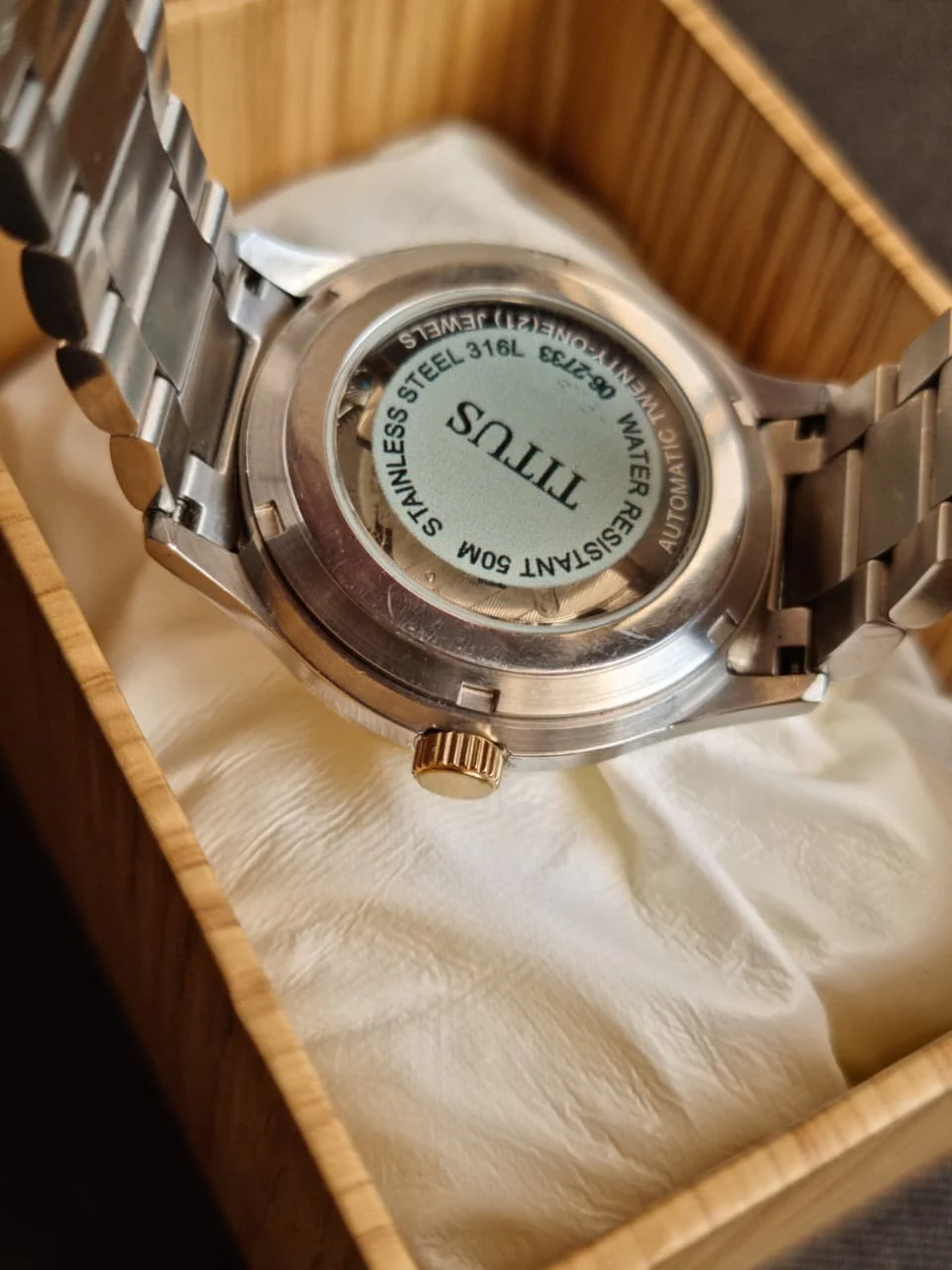 Titus Gents Watch 42mm Dial Quartz Watch - Image 4