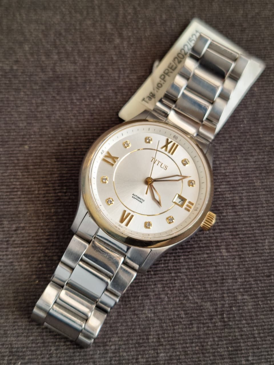 Titus Gents Watch 42mm Dial Quartz Watch - Image 7