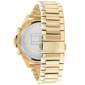 Tommy Hilfiger Men’s Quartz Gold Stainless Steel Black Dial 46mm Watch 1791919 - Image 3