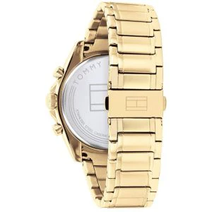 Tommy Hilfiger Men’s Quartz Gold Stainless Steel Blue Dial 44mm Watch 1791834 - Image 3
