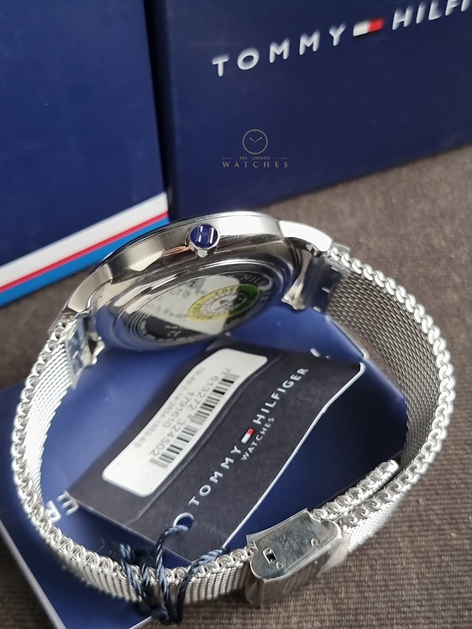 Tommy Hilfiger Men’s Quartz Stainless Steel Black Dial 44mm Watch 1791610 - Image 6