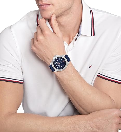 Tommy Hilfiger Men's Preppy Stainless Steel Quartz Watches - Effortlessly Stylish 1791991 - Image 4