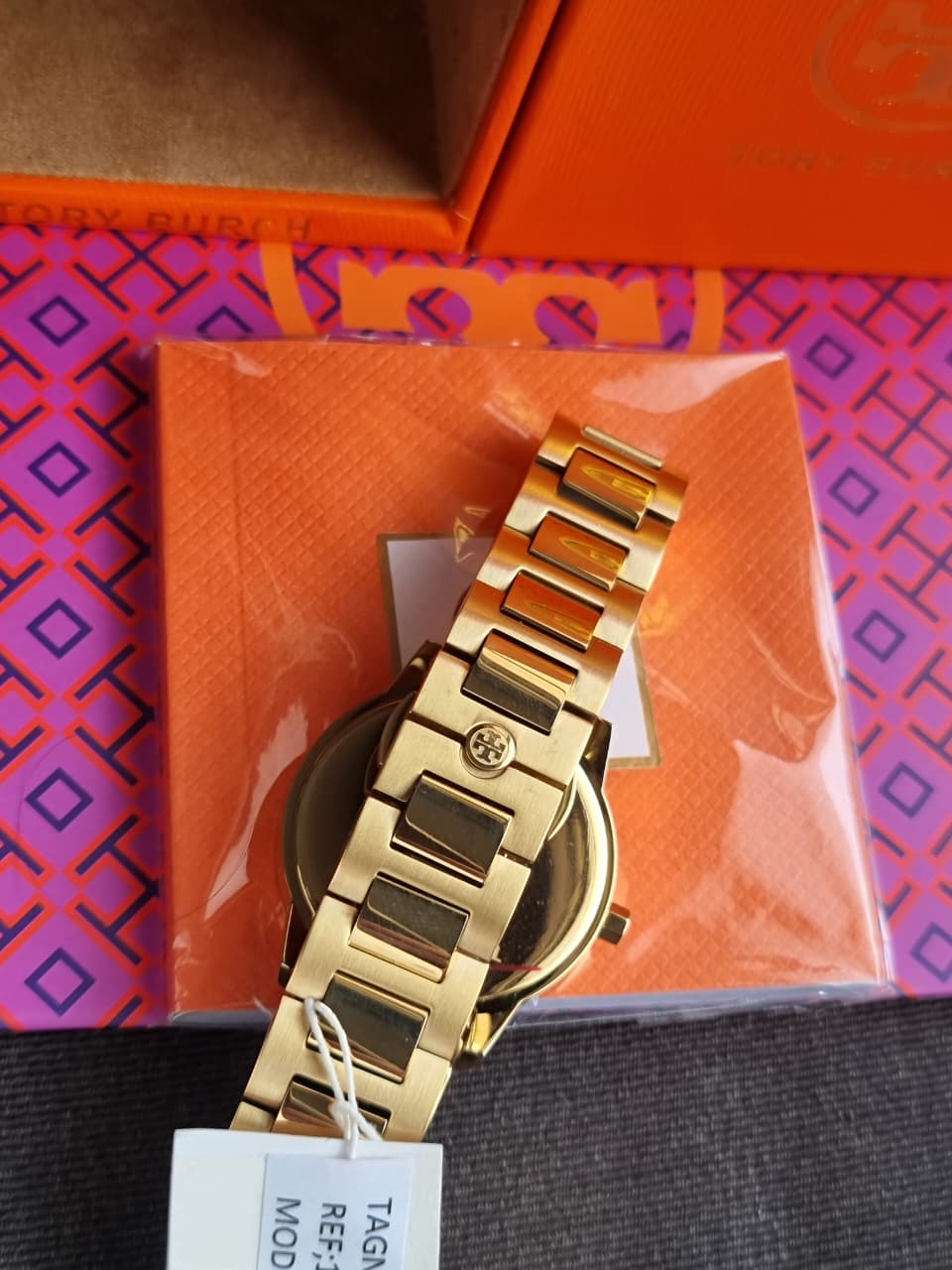 Tory Burch Gigi - TBW2010 Gold One 36mm Dial Quartz Watch - Image 3
