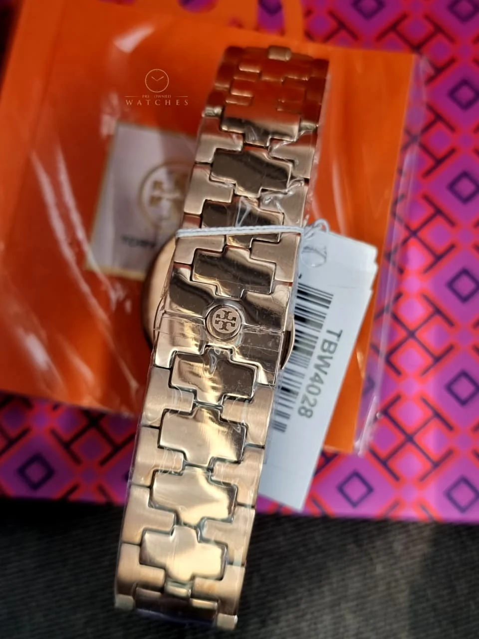 Tory Burch Rose Gold Reva Watch TBW4028 - Image 6