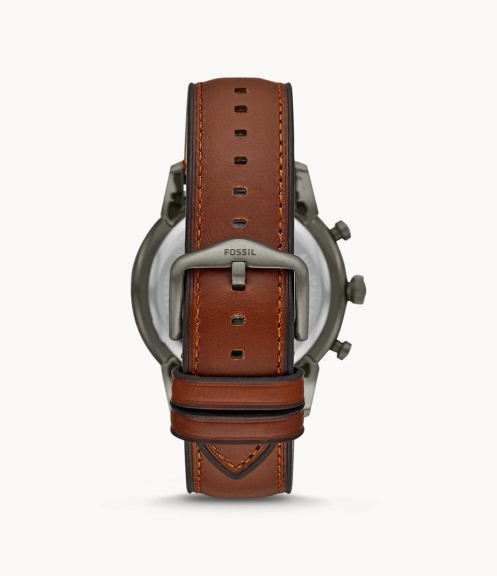 Townsman Chronograph Amber Leather Watch (Model: FS5522) - Image 2