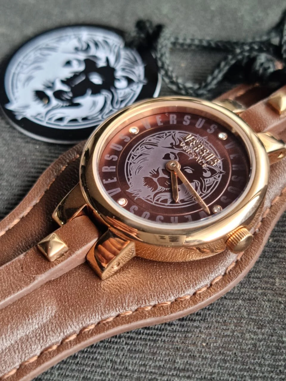 VERSUS VERSACE Maroon Dial Ladies Watch - Image 3