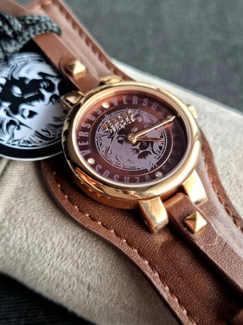 VERSUS VERSACE Maroon Dial Ladies Watch - Image 4