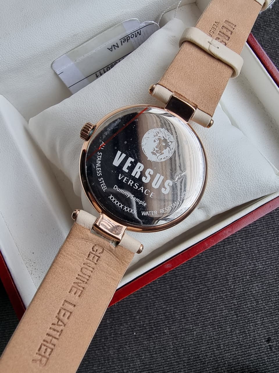 Versus Versace Women's Watch – 36mm, Light Pink Dial & Strap, Rose Gold Case - Image 3