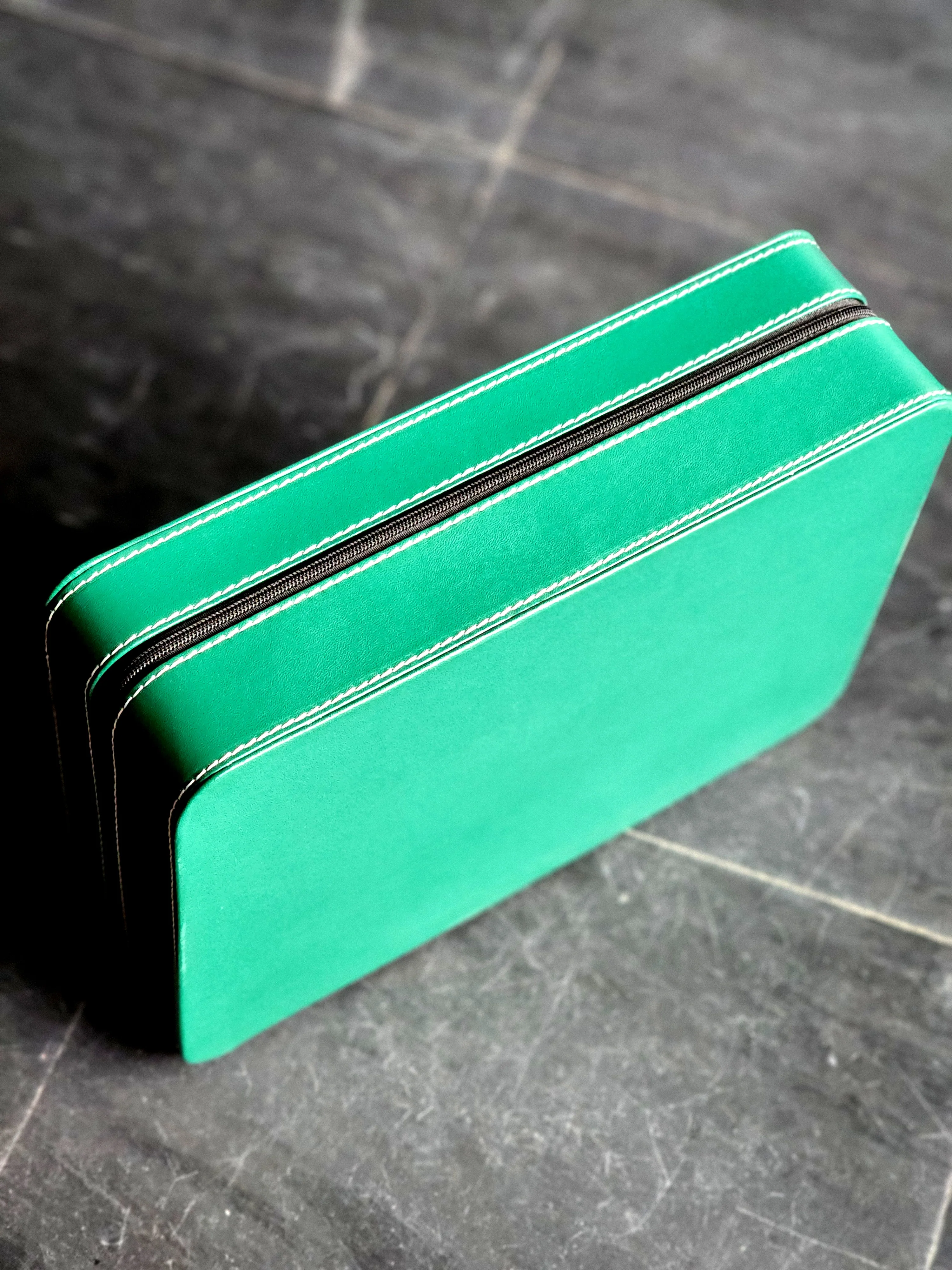 Watch Storage Boxes Organizer with Zipper Multifunctional Watch Display Box - Image 3