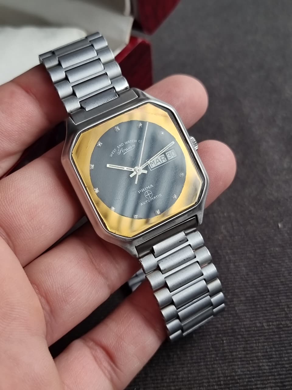 West End Watch Co Vintage Gents Watch 34mm Dial Quartz Watch - Image 5