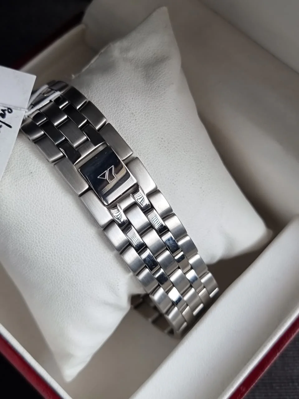 Yema Silver Chain White Dial Silver Casing Quartz Watch - Image 5